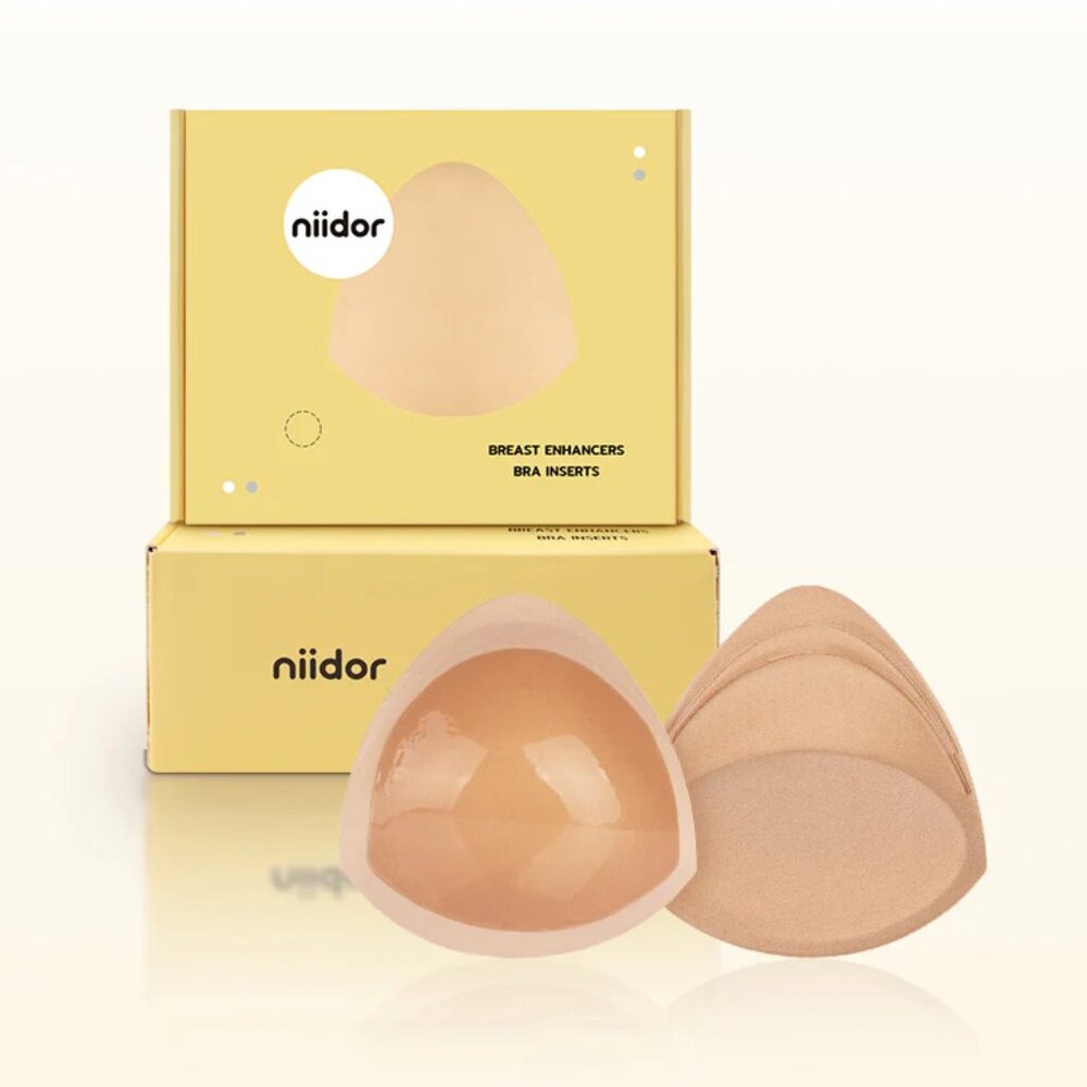 NIP NiiDor Fabric Bra Pads Size: OS